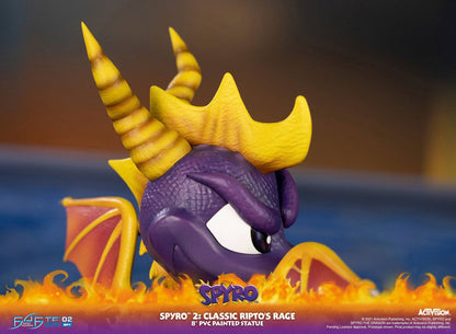 Szoborszál Spyro A sárkány