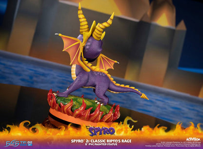 Szoborszál Spyro A sárkány