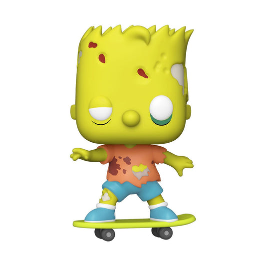 The SIMPSONS Funko POP N° 1027 Zombie Bart | The Simpson POP! Animation Vinyl figurine Bart Zombie Funko