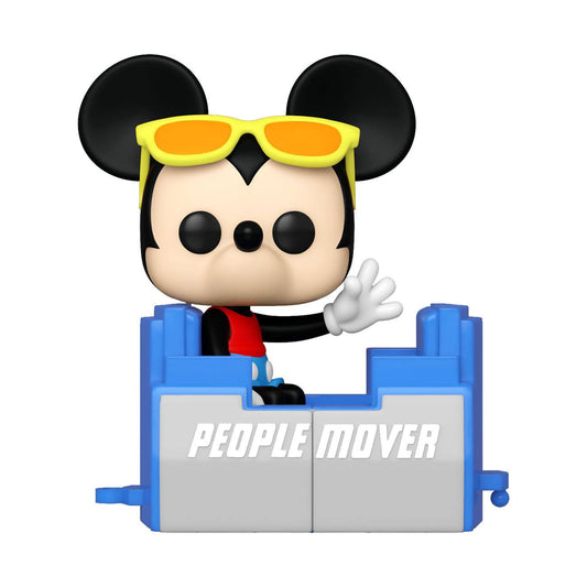 DISNEY POP N° 1163 WDW50 People Mover Mickey Walt Disney Word 50th Anniversary POP! Disney Vinyl figurine People Mover Mickey 9 cm