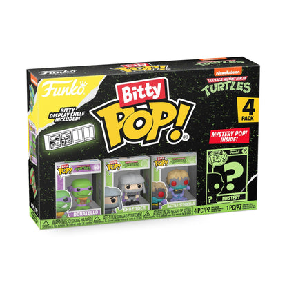 bitty pop teenage mutant ninja turtles 4 pack series 2