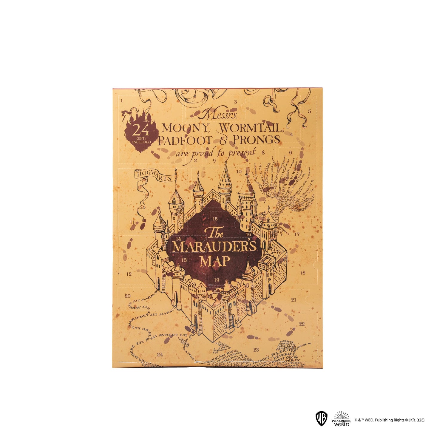 Kalendarz adwentowy Harry Potter - karta Maraudera