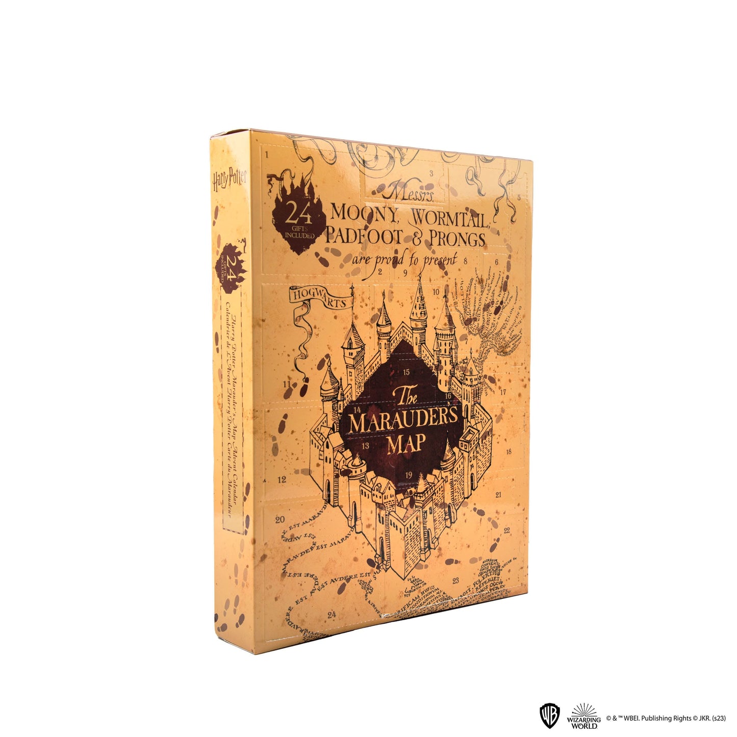 Адвентен календар Хари Потър - карта на Мародер