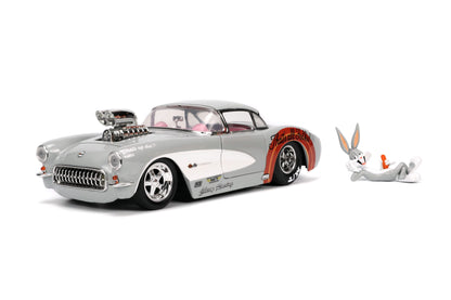 Bugs Bunny und Chevrolet Corvette 1957