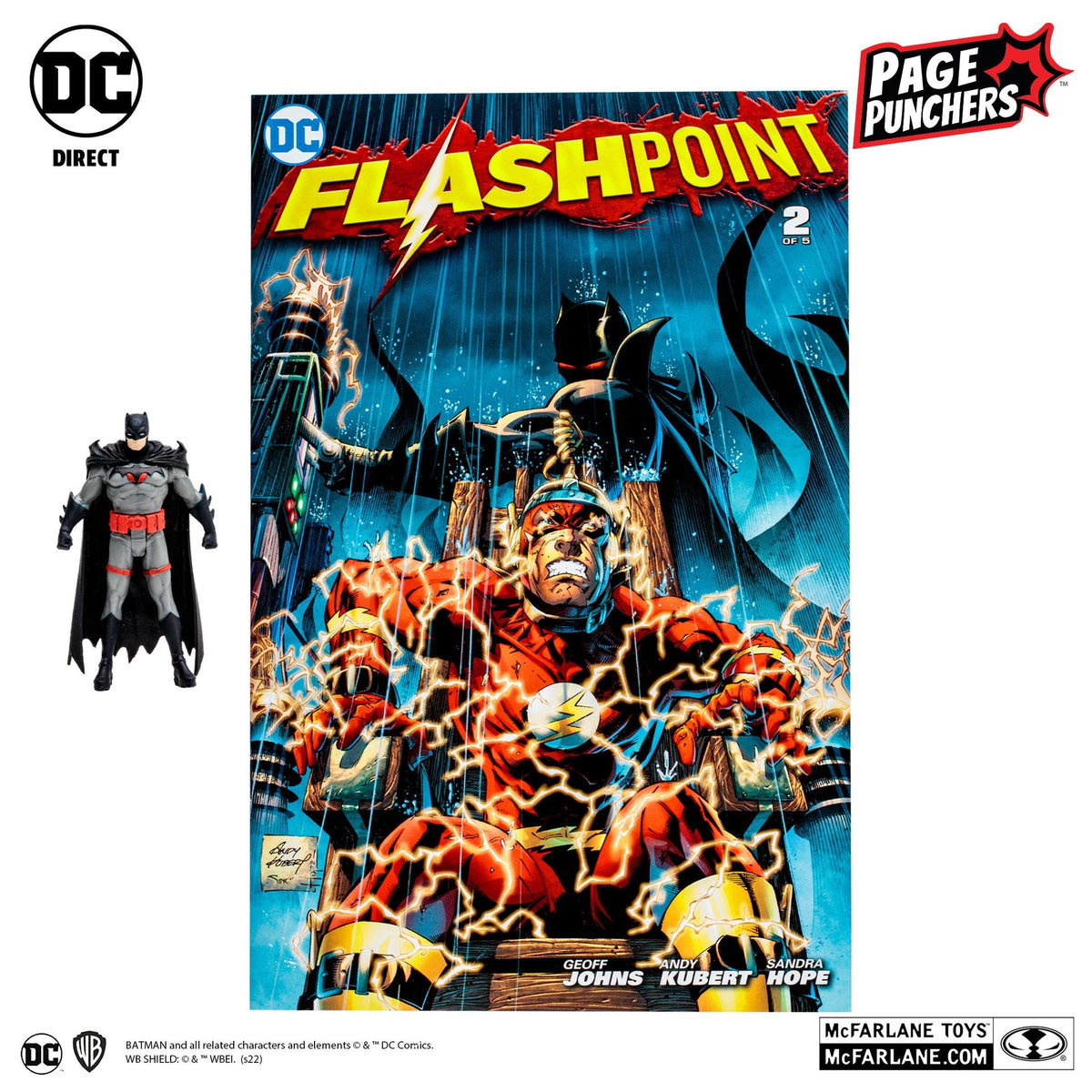 Batman avec Comic Flashpoint (Page Punchers)