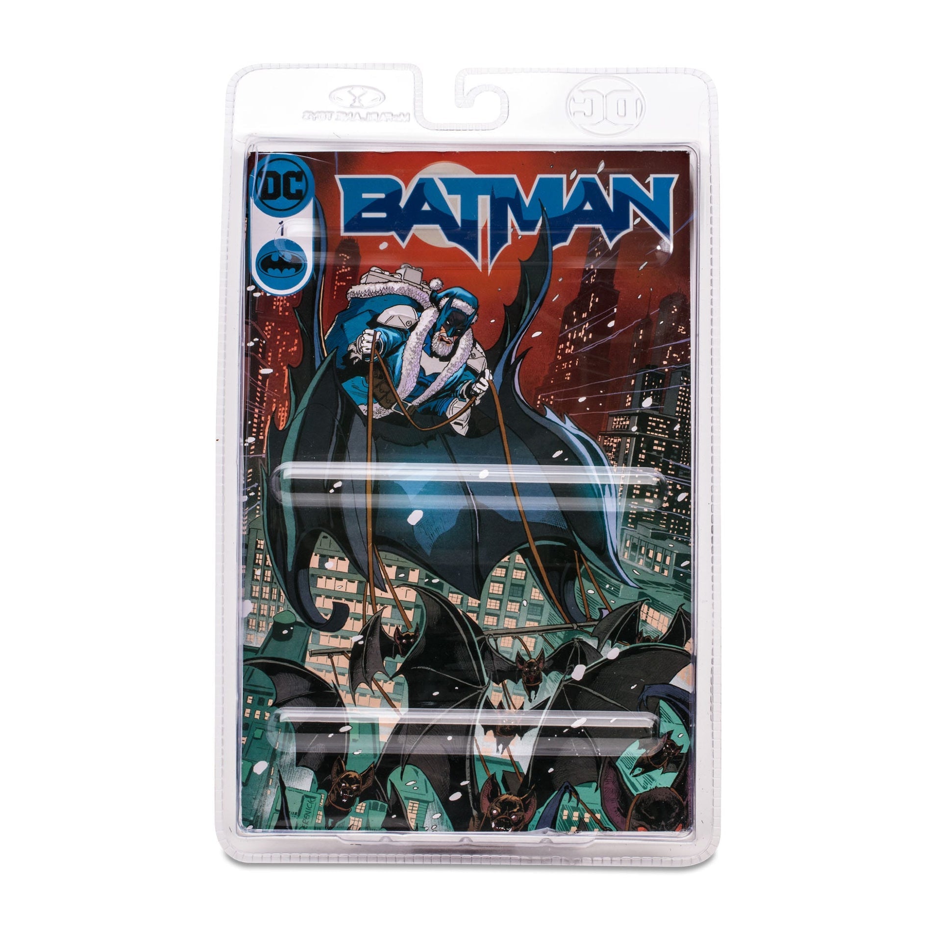 batman santa blue gold label mcfarlane toys