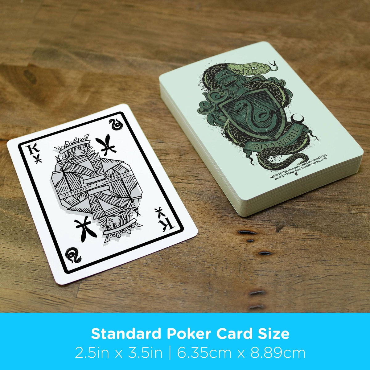 Jeu de cartes Harry Potter - Serpentard - vue 5