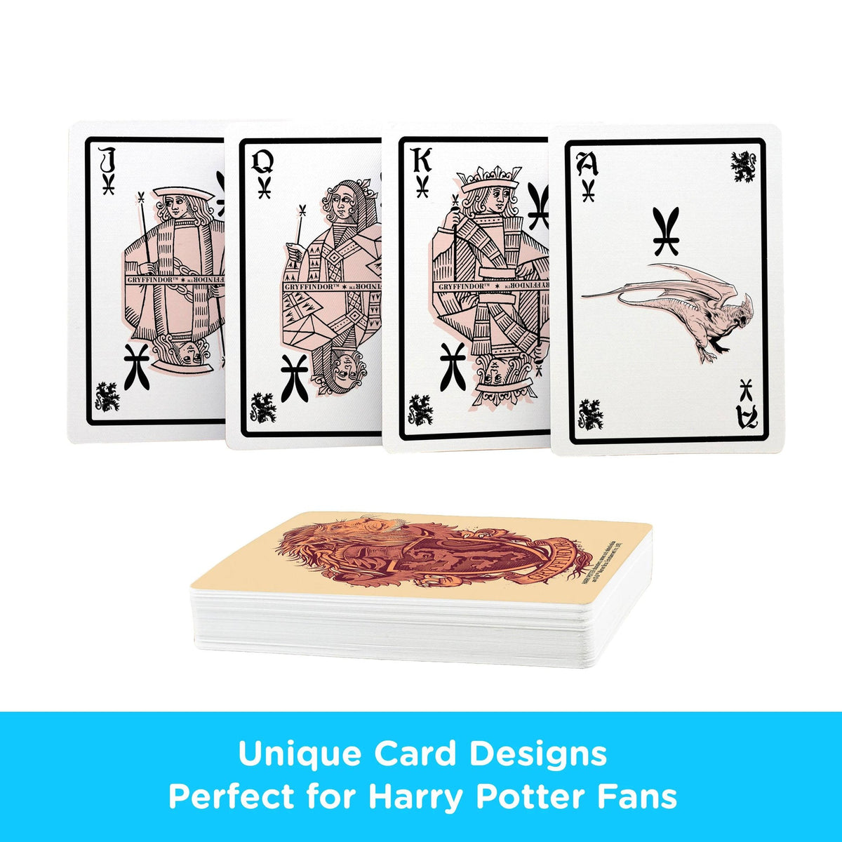Jeu de cartes Harry Potter - Gryffondor - vue 3