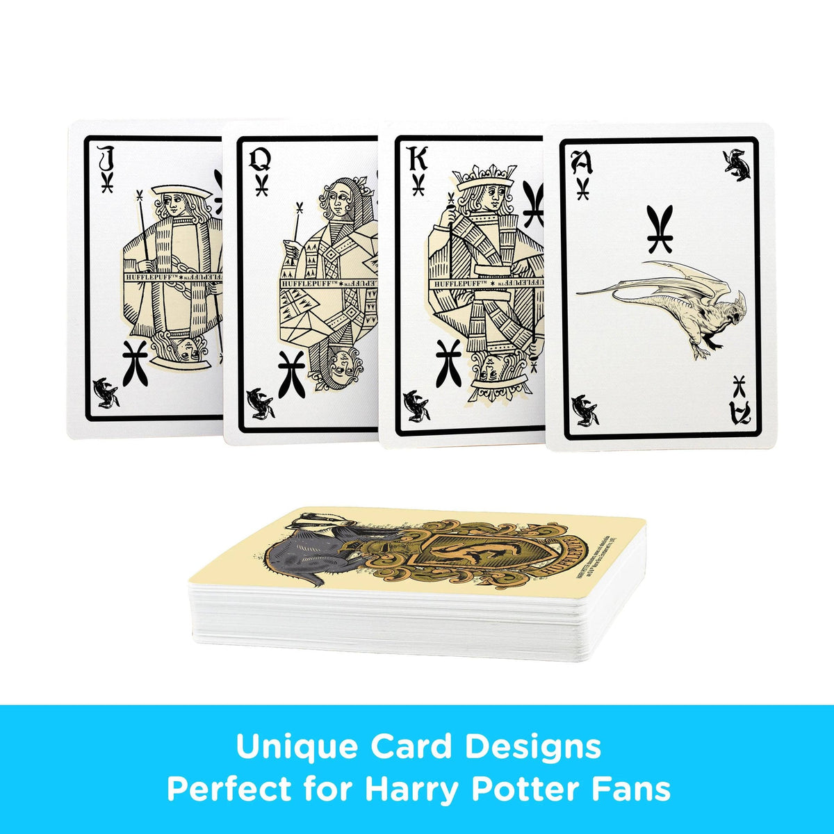 Jeu de cartes Harry Potter - Poufsouffle - vue 2