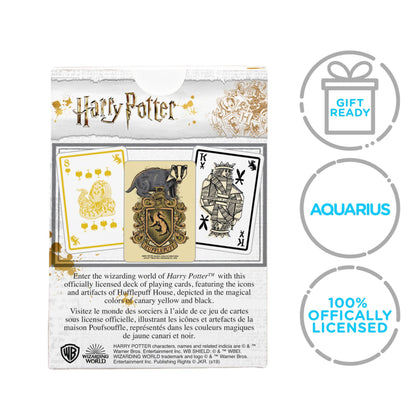 Jeu de cartes Harry Potter - Poufsouffle