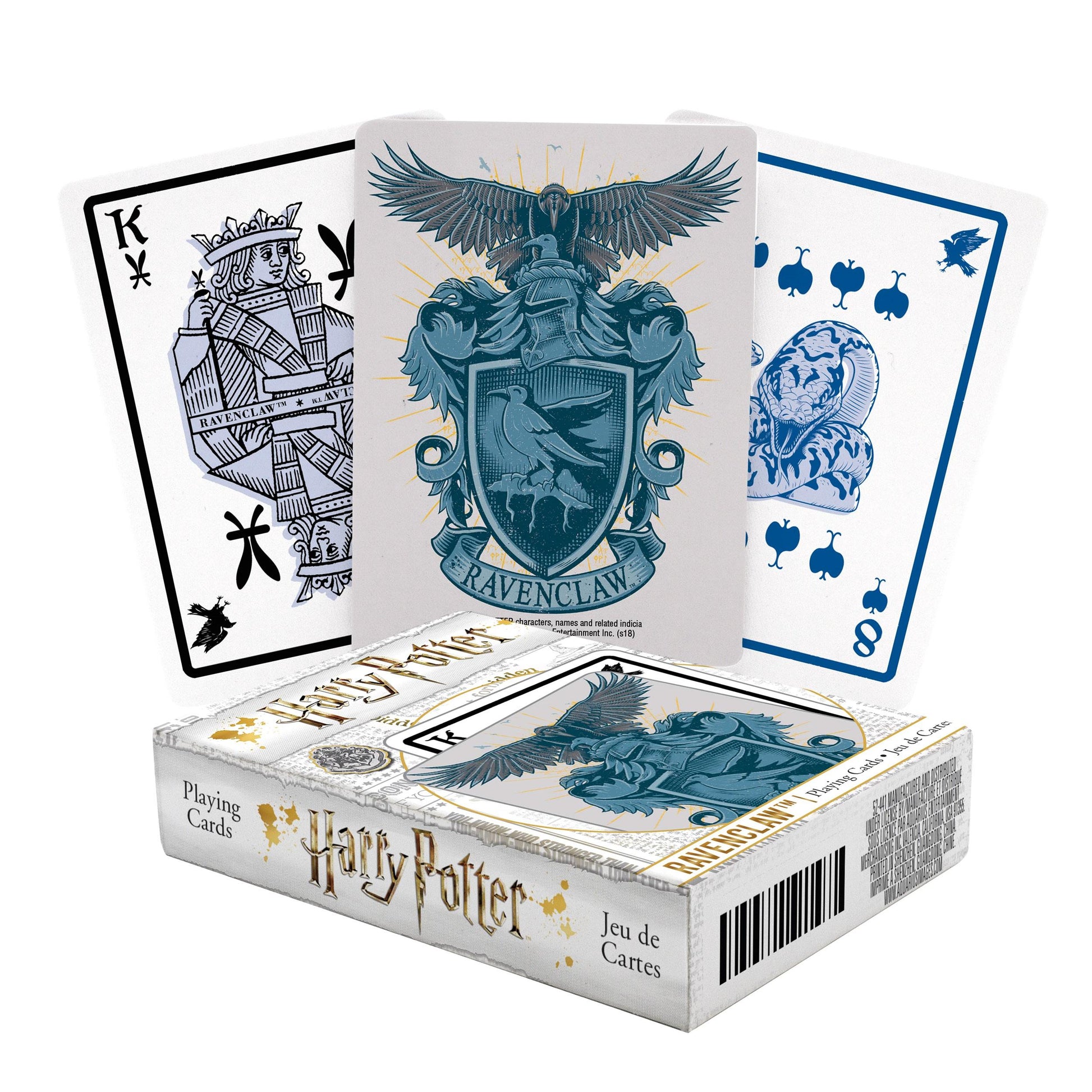 Jeu de cartes Harry Potter Serdaigle Aquarius – le Comptoir du Geek
