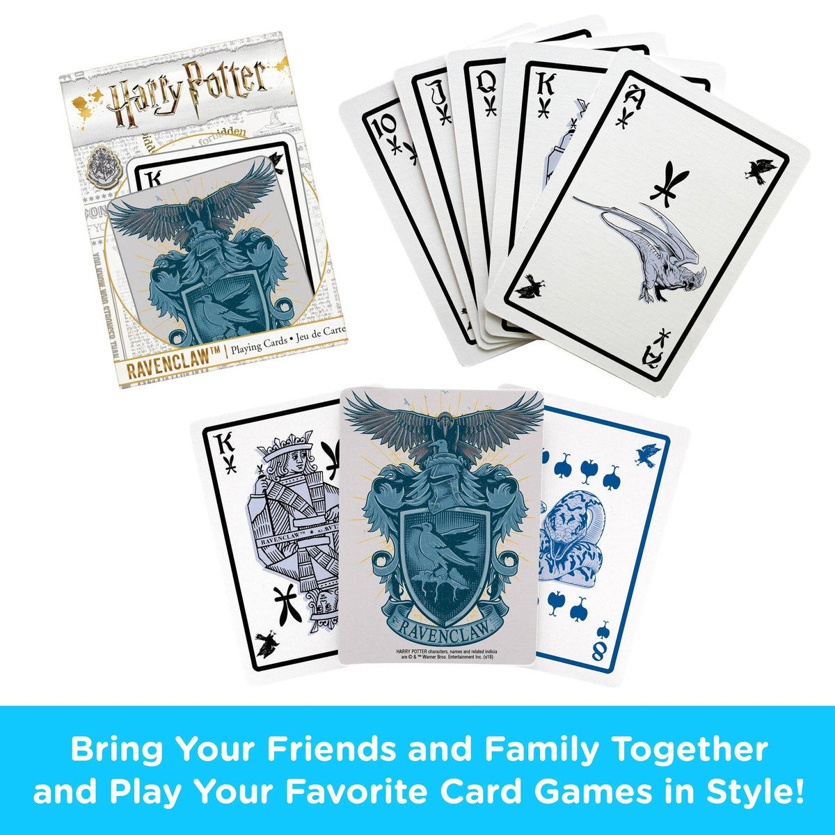 Jeu de cartes Harry Potter - Serdaigle - vue 1