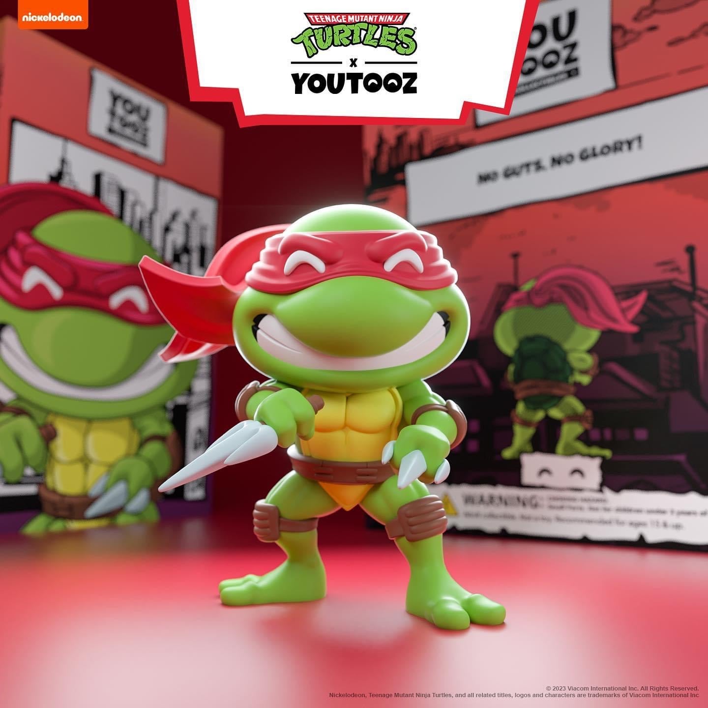 Raphael (Classic) Youtooz Teenage Mutant Ninja Turtles Vinyl figurine Raphael (Classic) 10 cm