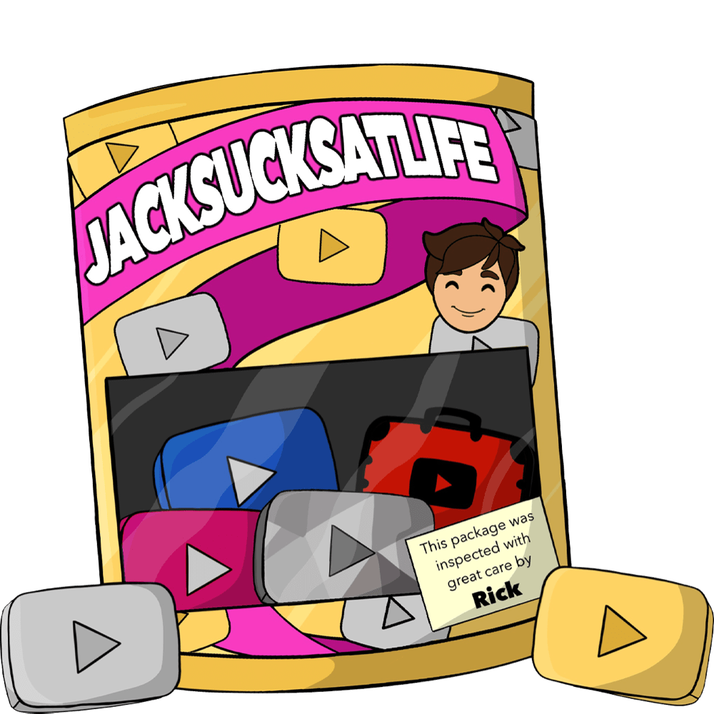 JackSucksAtLife Plüschtasche (30 cm)