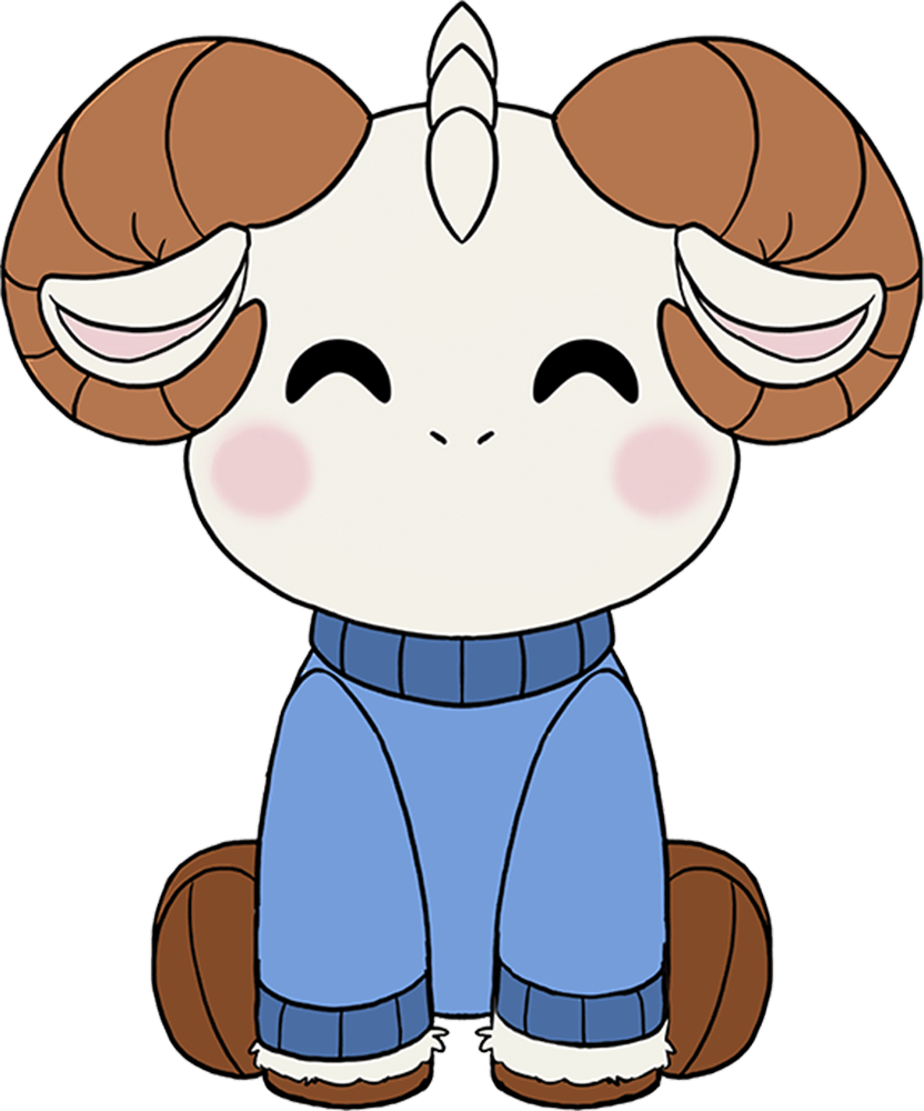 Jschlatt Ram Plüschtier (15 cm)