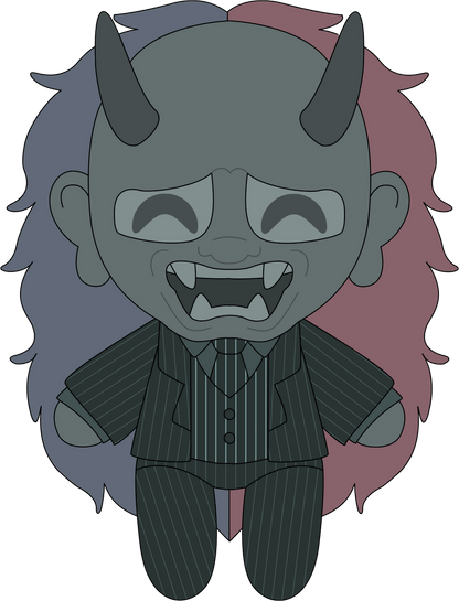 Lazy Masquerade Plush (9in)