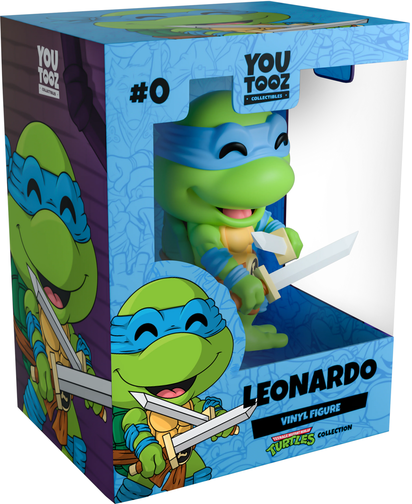 Leonardo Youtooz Teenage Mutant Ninja Turtles Vinyl figurine Leonardo (Classic) 10 cm