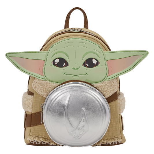 The Mandalorian Grogu Cosplay Mini Backpack - vue officielle 1