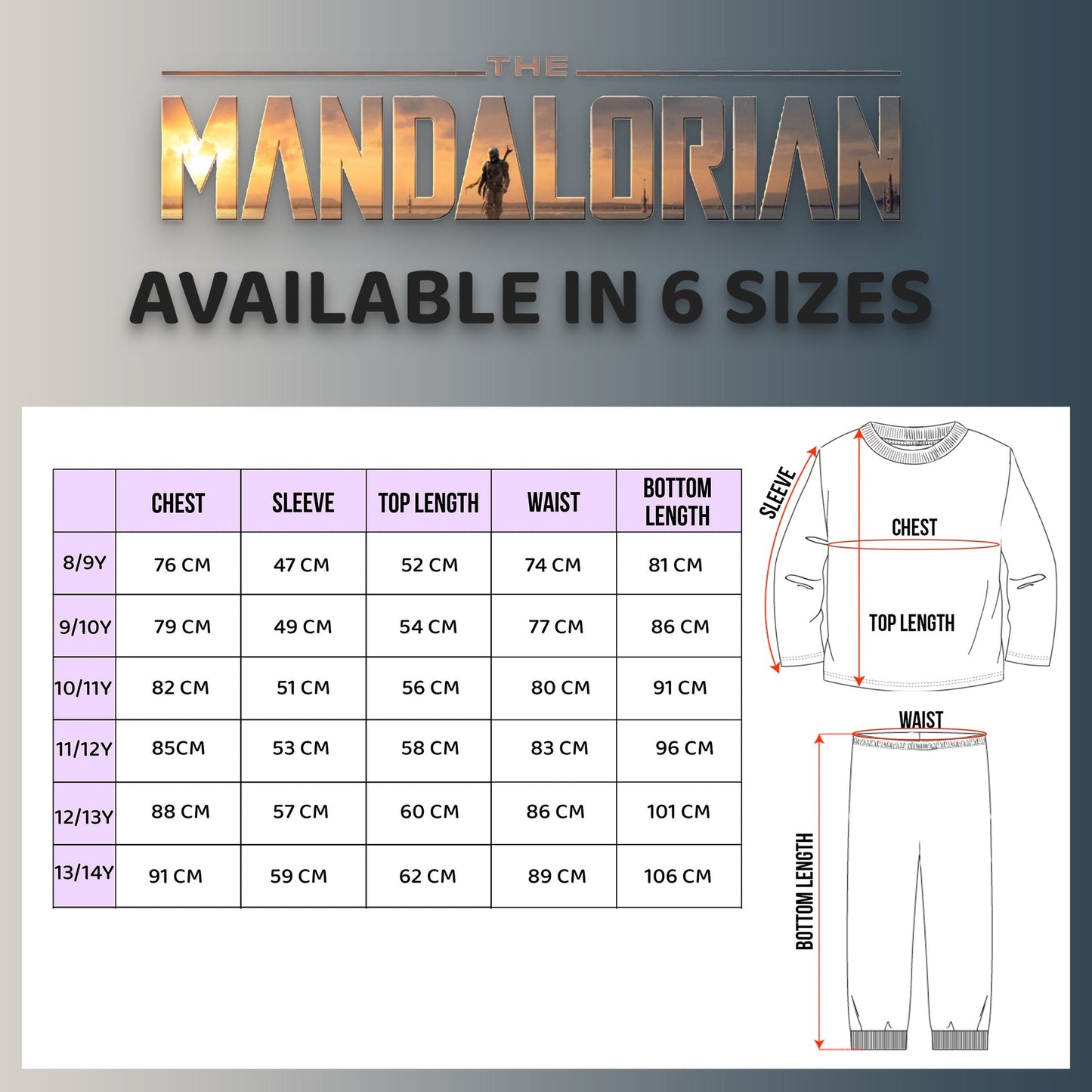 Pyjama enfant – Star Wars – Mandalorian