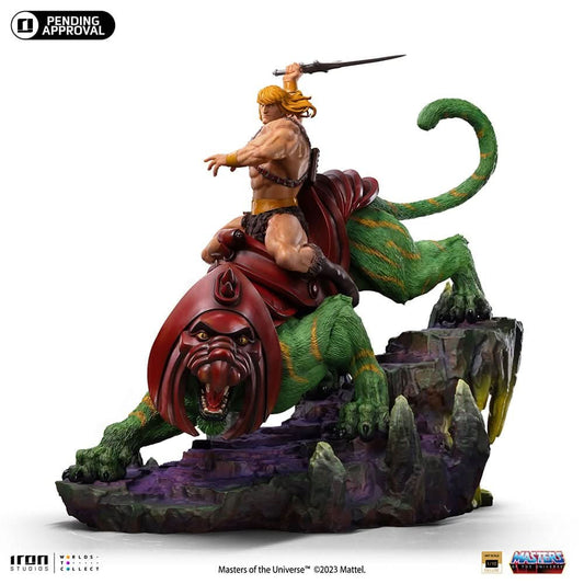 Statue He-Man und Battle Cat – Masters of the Universe – Art Scale 1/10