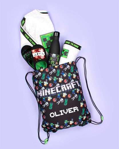 Pantalon de jogging Minecraft – gris