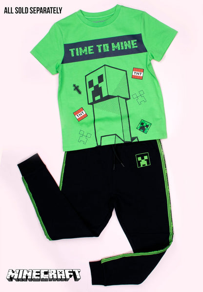 Pantalon de jogging Minecraft – noir – noir