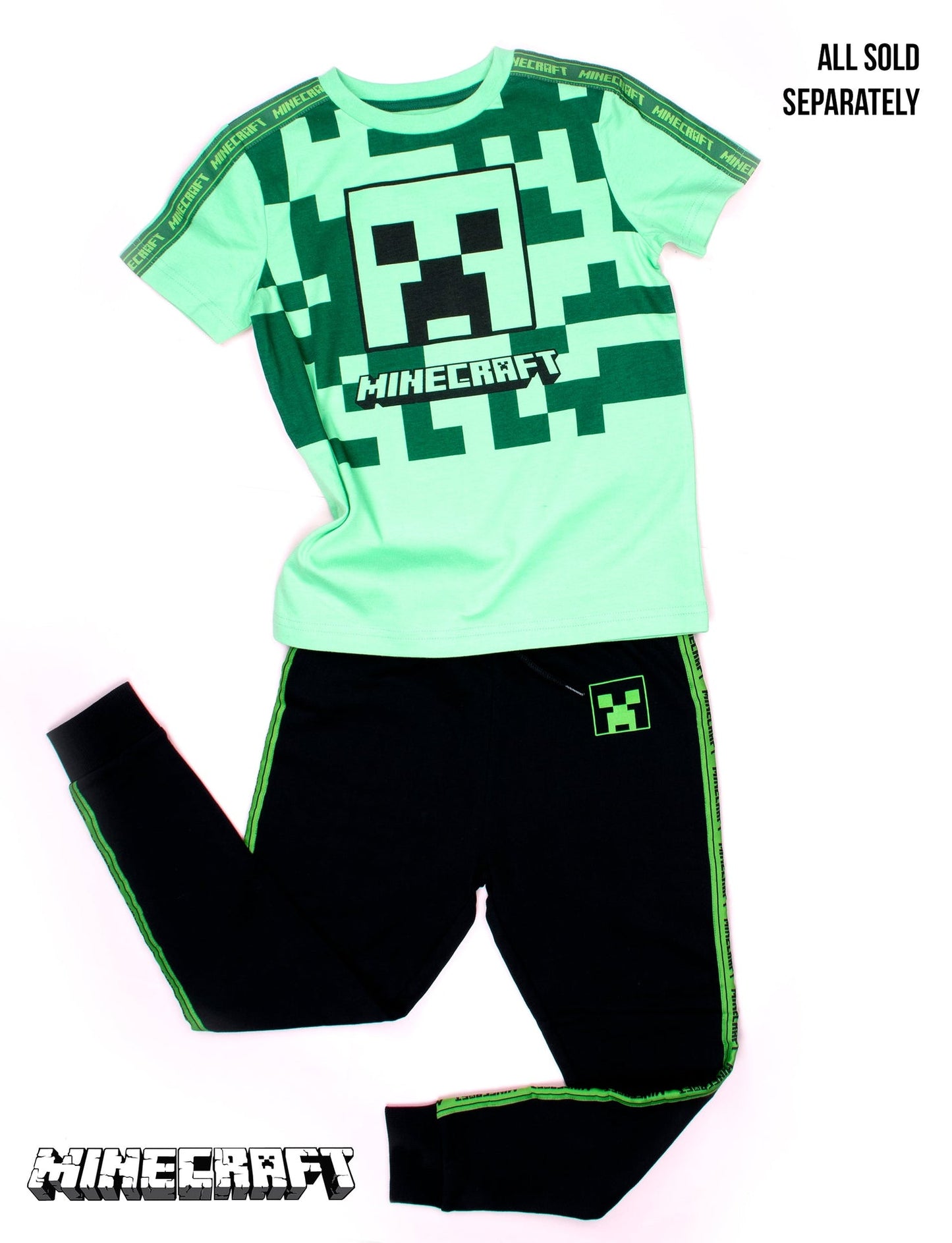 T-shirt Minecraft – Creeper T-shirt – vert