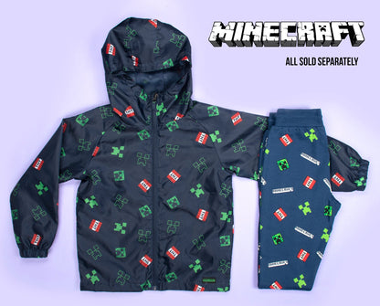 Veste imperméable Minecraft – Waterproof – Navy bleu