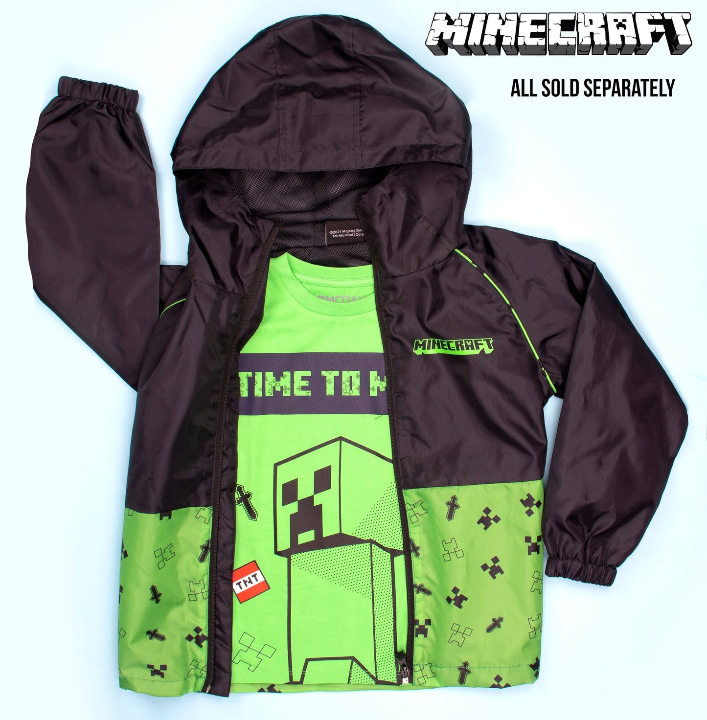 Veste imperméable Minecraft – Waterproof
