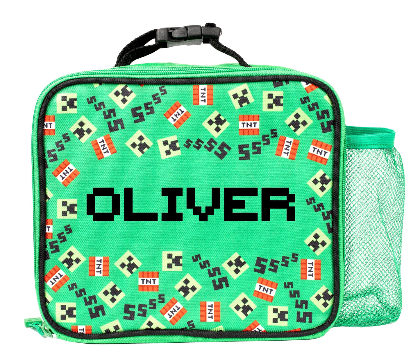 Sac repas – Minecraft with Pocket – vert