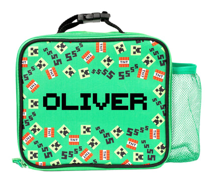 Sac repas – Minecraft with Pocket – vert