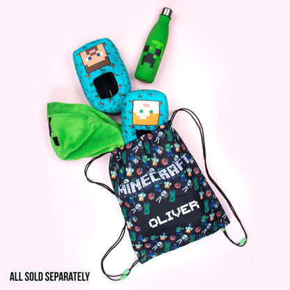 Chaussons enfant – Minecraft 3D – Alex et Steve