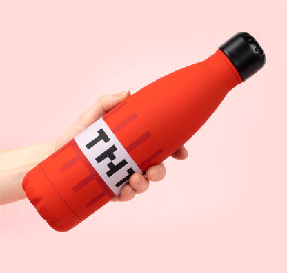 Gourde en acier inoxydable – Minecraft 550 ml – rouge