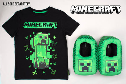 T-shirt Minecraft – Creeper T-shirt – noir