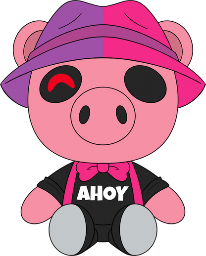 MiniToon Piggy Plush (9in)