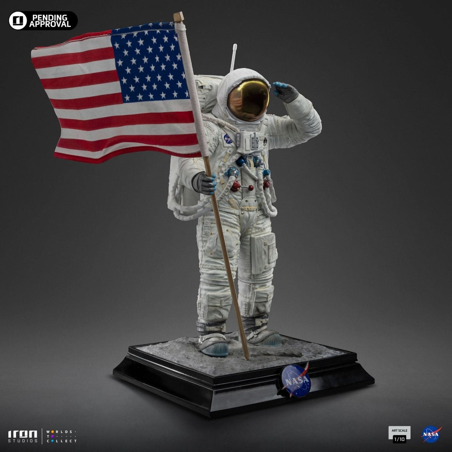 Statue Apollo 11 Astronaut - Nasa - Art Scale 1/10 - Alien