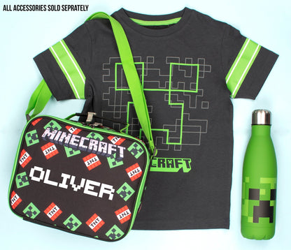T-shirt Minecraft – Creeper T-shirt – Navy