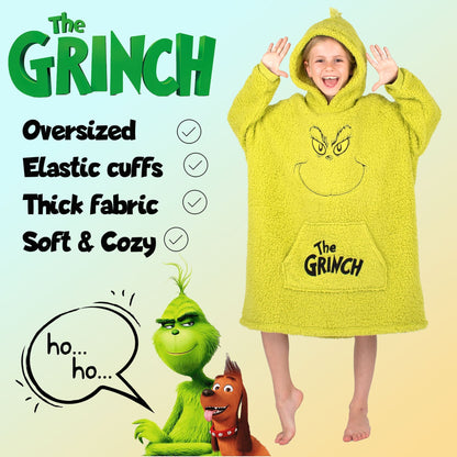 Sweat plaid oversize – The Grinch Oversized Blanket