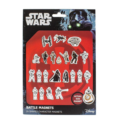 Set of 24 Star Wars Magnets - Battle