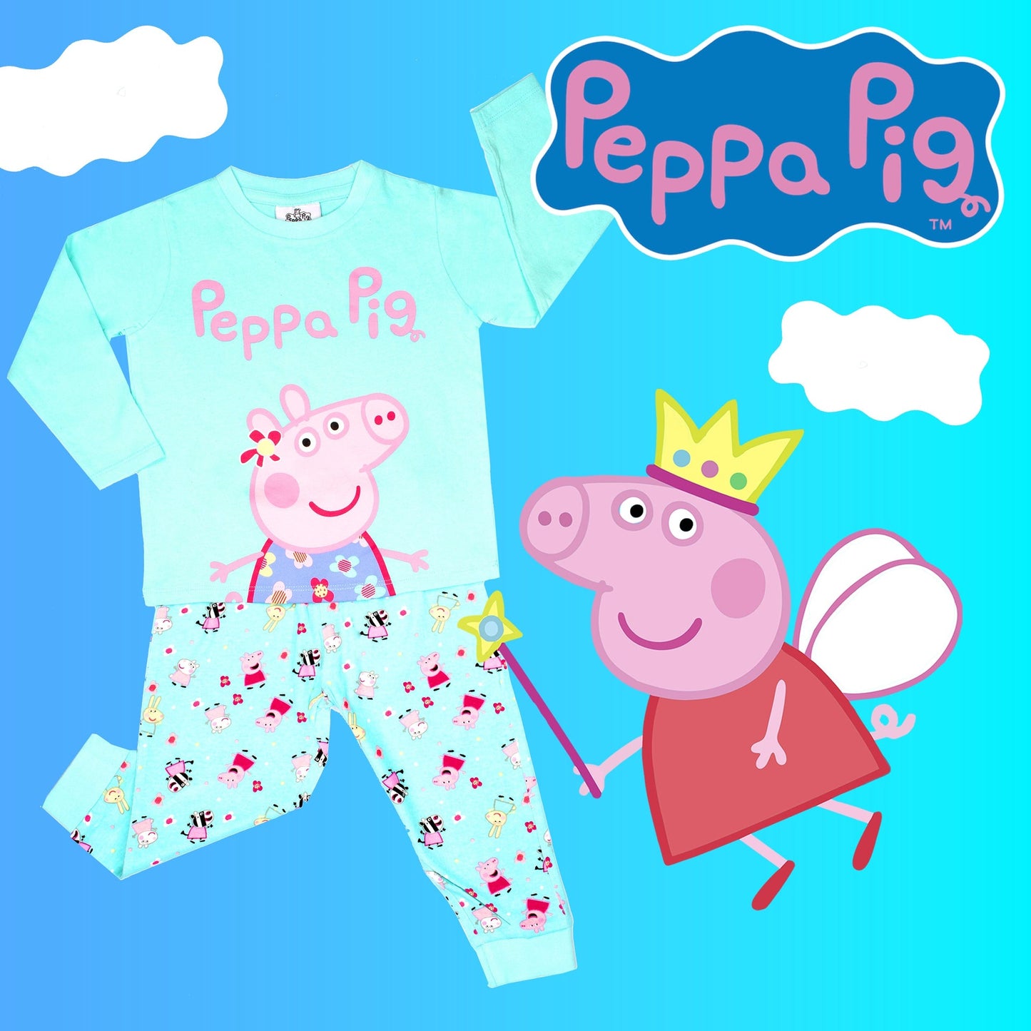 Pyjama – Peppa Pig – Turquoise
