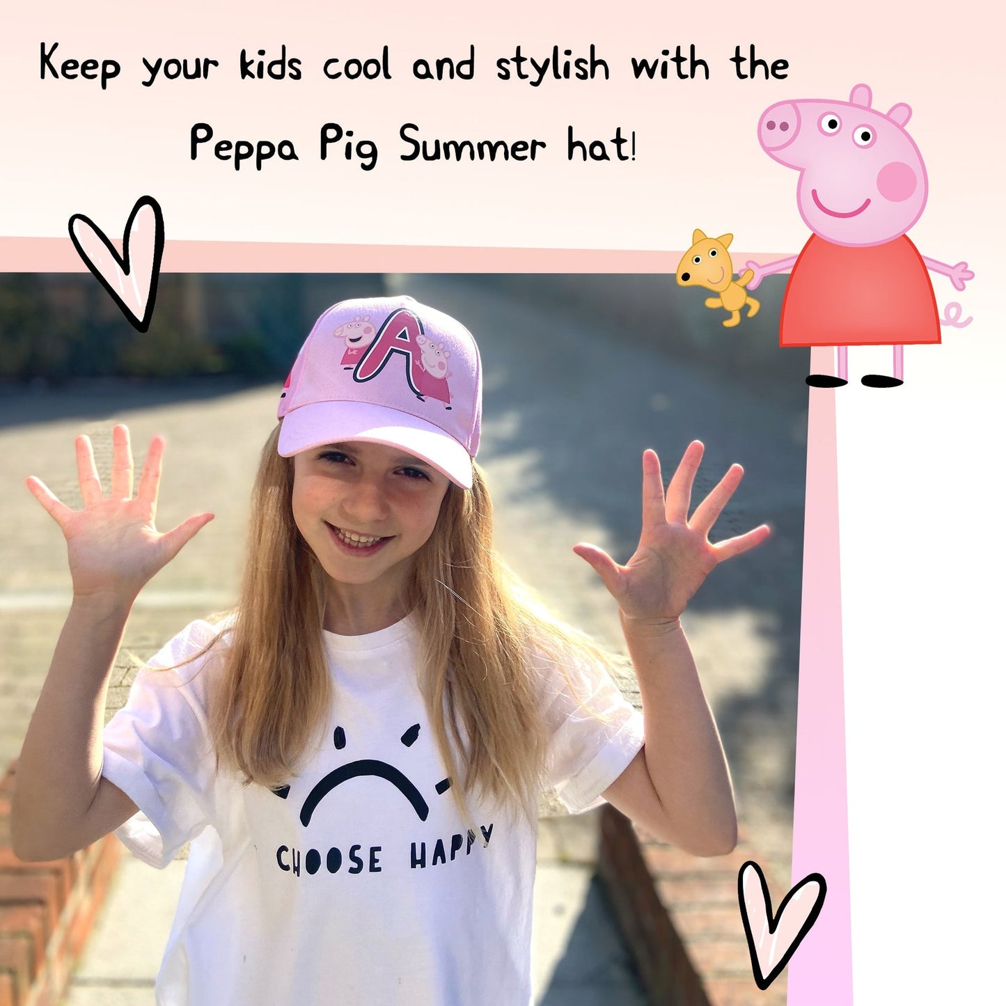 Casquette enfant – Summer Hat – Peppa Pig