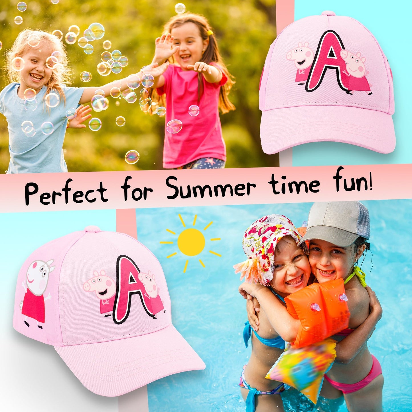 Casquette enfant – Summer Hat – Peppa Pig