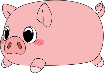 Piggy Pillow (1ft)