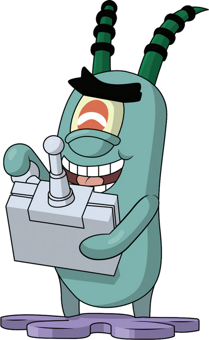 Bob l'éponge Vinyl figurine Plankton Youtooz Viacom Nickelodeon SpongeBob Square Pants