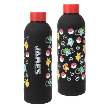Gourde en acier inoxydable – acier inoxydable Bottle – Pokemon rouge