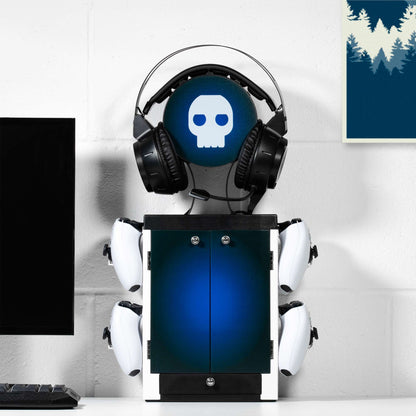 PS5 Gaming Locker Inspiration - Blue and White