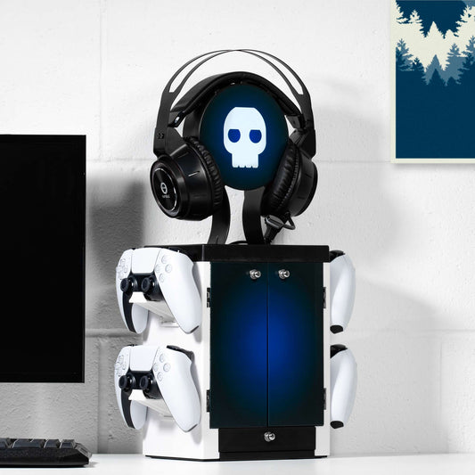 PS5 Gaming Locker Inspiration - Blue and White