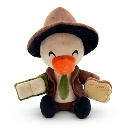 Enten-Detektiv-Plüschtier (23 cm)