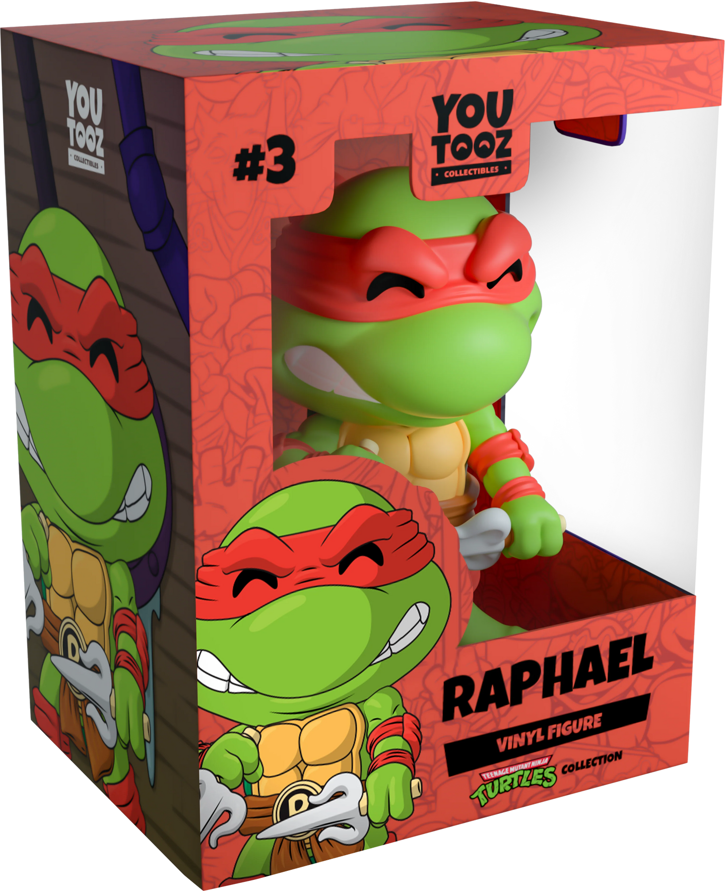 Raphael Youtooz Teenage Mutant Ninja Turtles Vinyl figurine Raphael (Classic) 10 cm