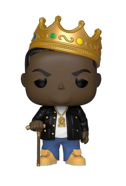 NOTORIOUS B.I.G. POP N° 77 Notorious B.I.G. With Crown Notorious B.I.G. POP! Rocks Vinyl figurine Notorious B.I.G. with Crown 9 cm